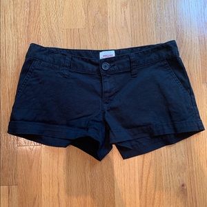 Mossimo black short shorts